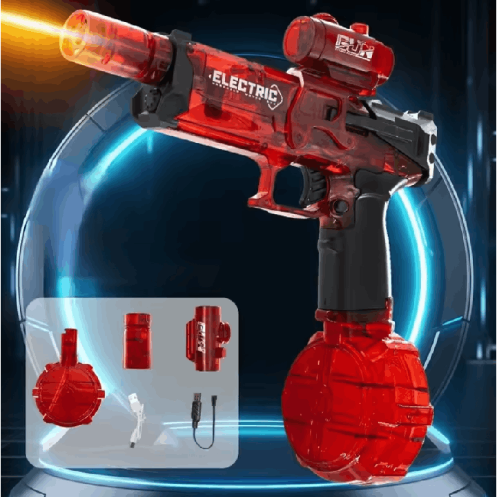 Led Light Emitting Electric Water Gun