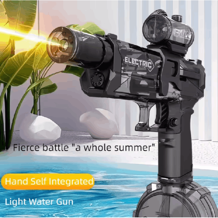 Led Light Emitting Electric Water Gun
