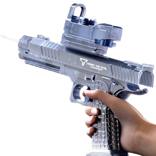 Electric Shooting Flashing Lights Battle Automatic Water Gun Toys